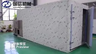 Carrot drying machine