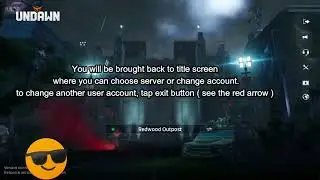 GARENA UNDAWN (MOBILE) HOW TO EXIT AND CHANGE ACCOUNT