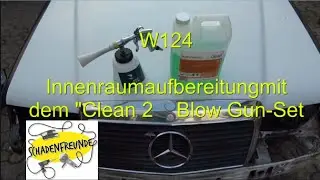 #7 Innenraumreinigung mit clean 2 blow gun. Starke Verschmutzung  entfernen!? Damit klappt`s!