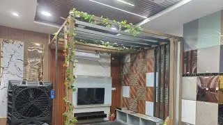 VENSAI INTERIOR PRODDATUR#wood #pvcpanels#wpc#pvc ceilings#louvers#wpc louvers#soffit #9182163953