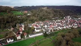 DJI Mavic Pro 4K Luftaufnahme von Helmarshausen