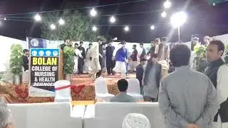 Bolan college of nursing and health science Quetta. student well come party. '