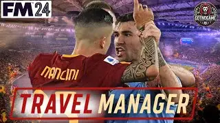 DERBY DAY IN ROME | Ep 4 S8 - Travel Manager FM24 | Football Manager 24