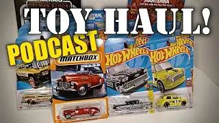 Logic Blaster TOY HAUL Podcast! Hot Wheels, Matchbox, Star Wars, and MOTU! LBP Episode 3!