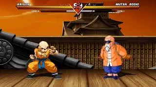 KRILLIN vs MUTEN ROSHI   - The most epic fight ever made !
