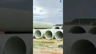 Fiberglass Pipe Success Story Sharing - A Wastewater Treatment Plant in California #frppipe