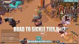 ROAD TO SICKLE TIER 6 #2 | Albion Online #16 | BoomBoomBaam | boomosuke