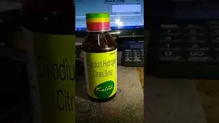 Disodium hydrogen citrate syrup ka istemal kb karen......#use #short #trending #USE