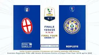 Final Four U17 2025, Antenore vs Futsal Bissuola, finale regionale