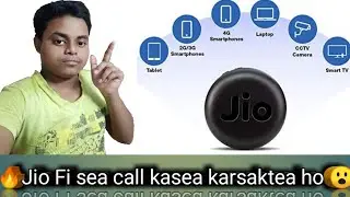 How to make Jio calls Using JioFi//Resource Centre by Reliance Jio//Jio4Gvoice call problem Solved🔥