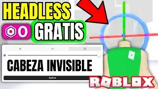HEADLESS GRATIS EN ROBLOX CON LAS NUEVAS FUNCIONES DE ROBLOX SIN CABEZA GRATIS