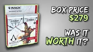 Opening a $279 Magic the Gathering: Assassin's Creed Collector Booster Box #mtg #magicthegathering