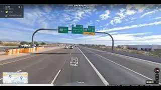 SanTan Freeway (AZ Loop 202 Exits 42 to 30) outer loop