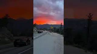 Estes Park Colorado #sunset