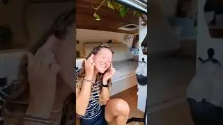 Ultimate Solo Female Campervan (60s Tour)  #vantour #vanlife  #vanconversion #diy #hiace #female