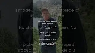 Flip Vacant Land Remotely