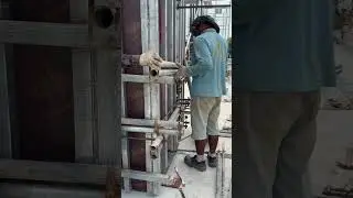 Clamps formwork installation #work #construction #shorts #foryou #funny #building
