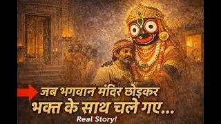 “भगवान जगन्नाथ मंदिर छोड़कर भक्त के घर क्यों चले गए? 😢 | सच्ची भक्ति की कथा” #anantdevvaani #viral