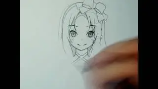 Speeddraw of Yamada Elf from Eromanga-sensei [part 1/3]