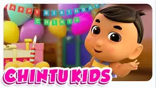 Chintu Ka Birthday Ayaa, चिंटू का बर्थडे आया, Happy Birthday Chintu + More Hindi Rhymes for Kids