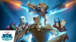 1st Look at Marvel's Guardians of the Galaxy on Disney XD - The Watcher 2015