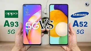 OPPO A93 5G vs SAMSUNG GALAXY A52 5G || Full Specs Comparison