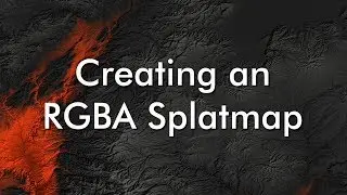 TerreSculptor - Creating an RGBA Splatmap