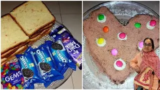 Bread Cake With Oreo | Bread Cake Recipe Without Oven | No Bake Oreo Cake |Oreo Cake |Oreo