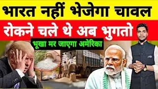 रोकने चले थे चावल अब भुगतो | India RiceExport Export to America! Shift to Africa & Stop. US food