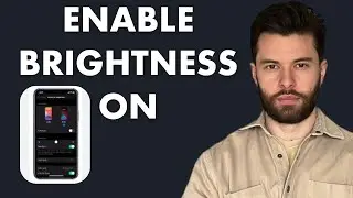 How to Enable Auto-Brightness on iPhone | Save Battery & Eye Comfort 2024