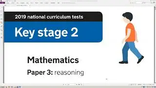 KeyStage 2 Mathematics Reasoning 2019 Paper 3 - complete walkthrough