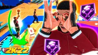 MY STRETCH BIG WILL DESTROY ANY BIG IN NBA 2K22!!!😈 (BEST CENTER IN NBA 2K22