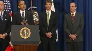 Obama: Stimulus Bill Saved Troubled Economy
