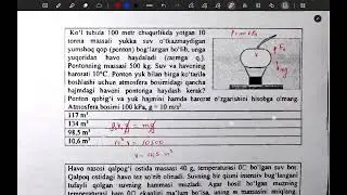 Attestatsiya baza yechimlari 