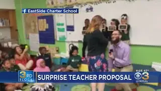 2nd Grade Class In Wilmington Helps Pull Off Surprise Proposal