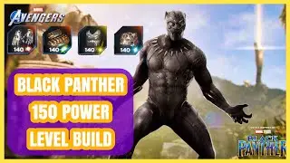 Marvel's Avengers Black Panther | 150 POWER LEVEL BUILD