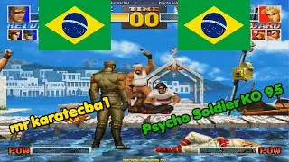 The King of Fighters '95 ➤ mr karatecba1 (Brazil) vs Psycho Soldier KO 95 (Brazil) kof95