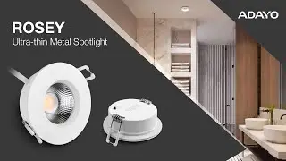 How to choose a good spotlight? | ADAYO lighting | ROSEY dimmable led spotlight