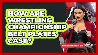 How Are Wrestling Championship Belt Plates Cast? - Wrestling Entertainment News