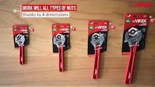 Extra-light adjustable wrenches with thin jaws : lighten your toolbox !