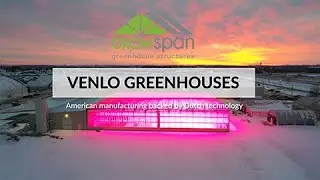 GrowSpan Venlo Greenhouses - Growing Systems