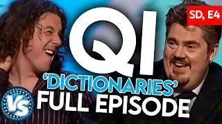 QI FULL EPISODE! 'Dictionaries' Episode 4, Series D Ronni Ancona, Rory Bremner & Phill Jupitus