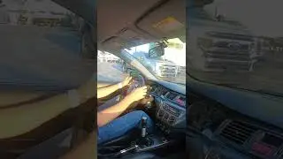 1100hp Sequential Evo making a rip. First gear goes 75mph! #evo#sequential#sequentialgearbox#4g63