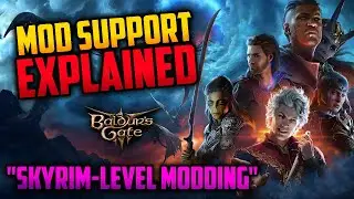 Подробности поддержки модов для Baldur's Gate 3 + информация о консоли