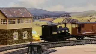 HORNBY L&YR CLASS 21 (PUG) WITH 2 LMS BRAKE VANS SHORT RUNNING SESSION