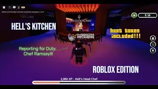 Cooking Players in Hell's Kitchen Roblox | **THE HUNT**
