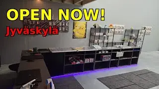 Ripping packs today. Live vendor in our new store