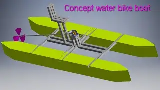Concept Design Water Bike Boat | Kayak boat - Amazing Homemade Invention