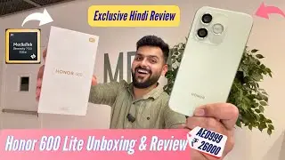 Honor 600 Lite Unboxing & Review - AI Button, Metal Body, 3840Hz PWM & More!