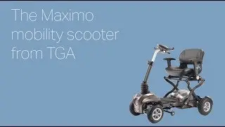 Pro Rider Mobility TGA The Maximo mobility scooter demonstration